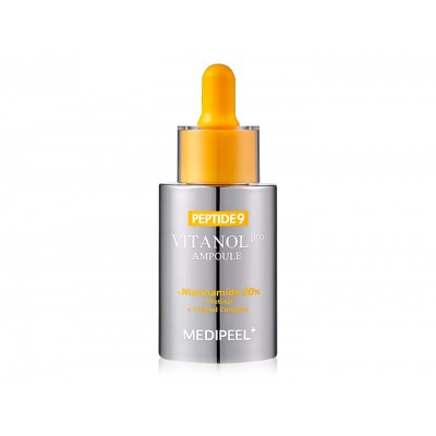Сыворотка для лица с пептидами и комплексом витамина MEDI-PEEL Peptide 9 Vitanol Ampoule Pro, 30мл