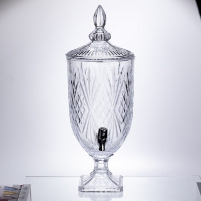 Лимонадница Classic Crystal 5л с краном HP-19-297 кувшин диспенсер для напитков прозрачный