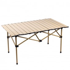 Складной стол для пикников  95x55x50 см бежевый HPS6