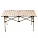 Складной стол для пикников  95x55x50 см бежевый HPS6