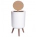 Мусорное ведро с клик-крышкой на ножках 8 литров ведро для мусора на кухню, в спальню и для офиса HP-45-13