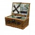 Корзина для пикника на 2 персоны 38 x 26 x 18 см LU010