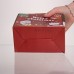 Чашка фарфоровая с крышкой Елка 400 (мл) Зеленый Yiwu FM-CS-36B