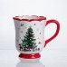 Новогодняя фарфоровая чашка для чая и кофе 450 (мл) New Year CR-1-3 Новогодняя фарфоровая чашка для чая и кофе 450 (мл) New Year CR-1-3