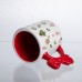 Новогодняя фарфоровая чашка для чая и кофе 400 (мл) Merry Christmas CR-1-18