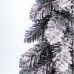 Искусственная мини елка «Снежная королева» заснеженная на деревянной подставке 55 см SOK-M-05-2