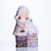 Новогодняя фигурка с подсветкой Девочка с медвежонком из фарфора 12×7×20 (см) новогодний декор для дома, квартиры на подарок Новогодняя фигурка с подсветкой Девочка с медвежонком из фарфора 12×7×20 (см) новогодний декор для дома, квартиры на подарок