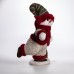 Новогодняя фигурка Снеговик с шишкой 26×21×38 (см) CR-4-15