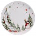 Столовый набор посуды тарелок 24 предмета на 6 персон Christmas Tree фарфоровый SG-24