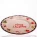 Новогодняя тарелка из фарфора Merry Christmas т Ø27.5 см CR-1-39
