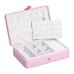 Шкатулка для украшений из эко кожи 16×11×4.7 см органайзер для ювелирных изделий HP-5-30P