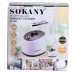 Напольный отпариватель для одежды Sokany SK4005P на 2 л 1800 Вт розовый