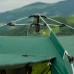 Палатка кемпинговая  3-местная с тентом 235*235*155 см зеленый LU005GR