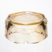 Пепельница стеклянная Diamond Faceted 12 см, золотистый Yiwu HP-34-78
