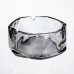 Пепельница стеклянная Diamond Faceted 12 см, серый Yiwu HP-34-79