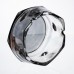 Пепельница стеклянная Diamond Faceted 12 см, серый Yiwu HP-34-79