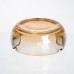 Пепельница стеклянная Round Cigar 12 см, золотистый Yiwu HP-34-76