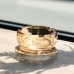 Пепельница стеклянная Round Cigar 12 см, золотистый Yiwu HP-34-76