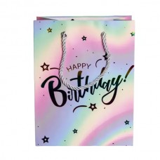 Набор подарочных пакетов Happy Birthday изкрафтовых 26×10×31,5 см 12 штук HP-10359-16