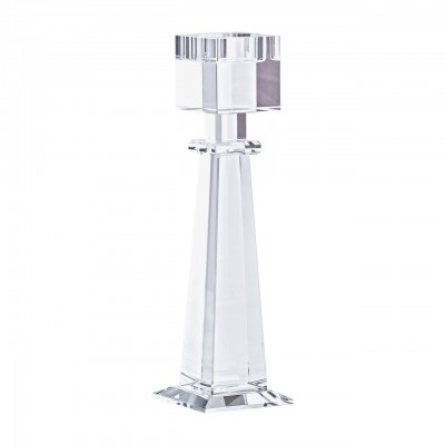 Подсвечник 22.5 (см) стеклянный высокий HP36560M