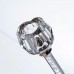 Стеклянный подсвечник Crystal Pillar 17 см на стол декоративный HP-7-27