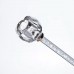 Стеклянный подсвечник Crystal Pillar 22см на стол высокий декоративный HP-7-26