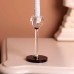 Стеклянный подсвечник Crystal Pillar 17 см на стол декоративный HP-7-27