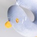 Подушка для шеи Duck U-образная, голубой HP-56-4BL