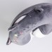 Подушка для шеи Kitty U-образная темно-серый HP-56-11BG
