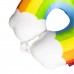 Подушка для шеи Rainbow U-образная, красный HP-56-13R