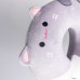 Подушка для шеи Kitty U-образная, серый HP-56-11G