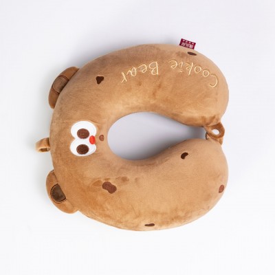 Подушка для шеи Cookie Bear U-образная, коричневый HP-56-1BR