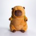 Мягкая игрушка-подушка с пледом Капибара 110×140 (см) Коричневый 520-7