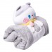 Мягкая игрушка-плед Котик 120×160 (см) 2 в 1 Серый Colorful Home 5616-68GP