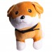 Игрушка-подушка Пес Патрон с пледом 110x140 см детский плюшевый коричневый 509-6BR