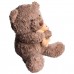 Игрушка-подушка Медведь с малышом и пледом 110х140 см коричневый 509-33BR