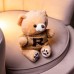 Мягкая игрушка-брелок Мишка в коричневом свитере 20 см плюшевый мишка 509-28BEBR
