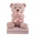Игрушка-подушка Медведь с малышом и пледом 110х140 см розовый 509-33P Игрушка-подушка Медведь с малышом и пледом 110х140 см розовый 509-33P
