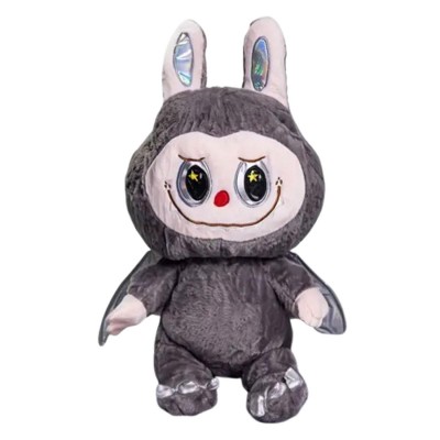Мягкая игрушка-плед, подушка 3 в 1 Labubu Brown Dragon плед в игрушке детский плед игрушка Лабубу Серый 520-29G