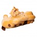 Игрушка-подушка с пледом внутри Собака обнимашка 65 (см) Коричневый Colorful Home 9527-40BR