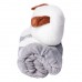 Мягкая игрушка-плед Собачка 120×160 (см) 2 в 1 Серый Colorful Home 5616-68G