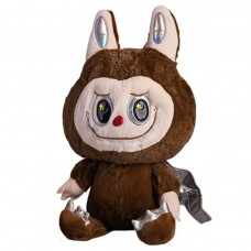 Мягкая игрушка-плед, подушка 3 в 1 Labubu Brown Dragon плед в игрушке детский плед игрушка Лабубу Коричневый 520-29BR