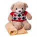 Мягкая игрушка-подушка с пледом внутри Медведь 110×150 (см) 3 в 1 Бежевый Colorful Home 7146R Мягкая игрушка-подушка с пледом внутри Медведь 110×150 (см) 3 в 1 Бежевый Colorful Home 7146R