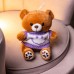 Мягкая игрушка-брелок Мишка в фиолетовом свитере 20 см плюшевый мишка 509-28BRV