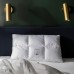 Подушка для сна хлопковая 50×70 см мягкая белый Colorful Home 026-5-40