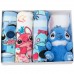 Набор детских полотенец из микрофибры 3 штуки 25*50 см с игрушкой синий Colorful Home 501-181-C-90BL