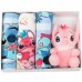 Набор детских полотенец из микрофибры 3 штуки 25*50 см с игрушкой розовый Colorful Home 501-181-C-90P