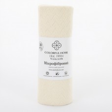 Салфетки в рулоне 20 штук 25×25 см отрывные из микрофибры бежевый Colorful Home 544-3-60BE