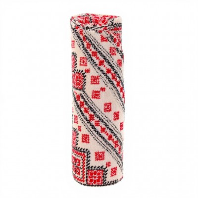 Салфетки в рулоне Вышиванка 25×25 см из микрофибры красный Colorful Home 515-12-60R