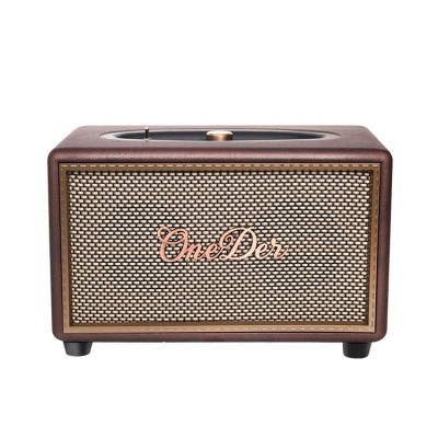 Портативная мини-колонка OneDer D6 коричневая D6BR